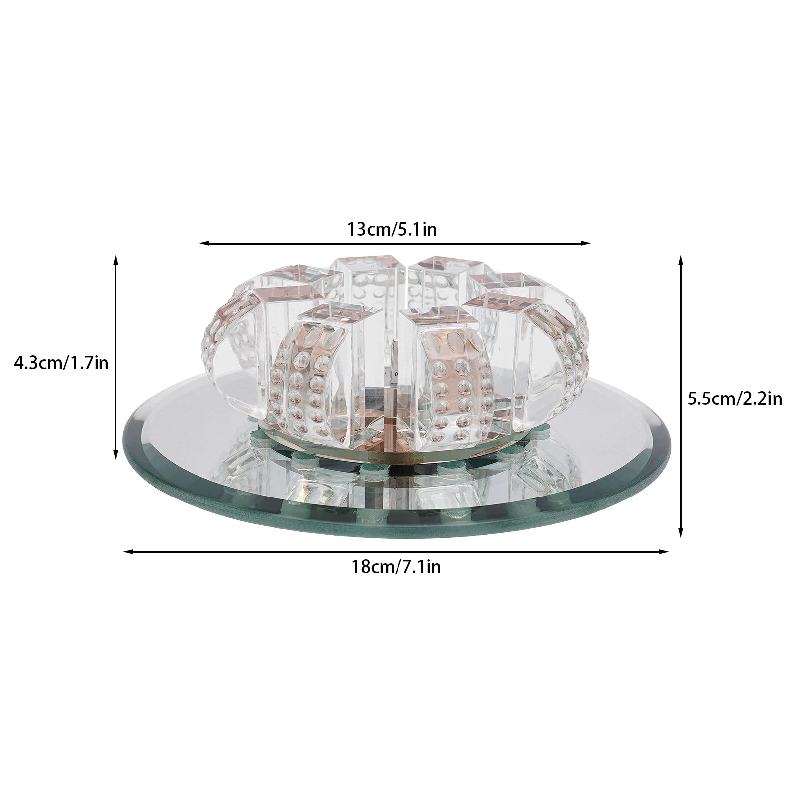 LED Crystal Ceiling Lamp Living Room Bedroom Chandelier Light Indoor Lighting Home Decorative Lamp