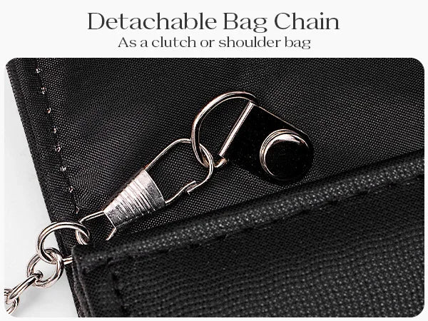 Free shipping!!!PU Leather & Polyester Easy Matching Clutch BagLovely Jewelry with chain & with rhinestone bowknot pattern