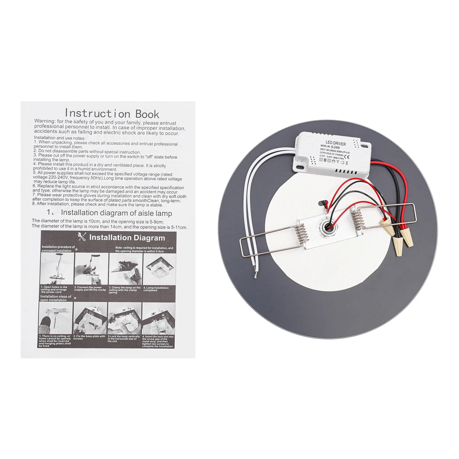 LED Crystal Ceiling Lamp Living Room Bedroom Chandelier Light Indoor Lighting Home Decorative Lamp