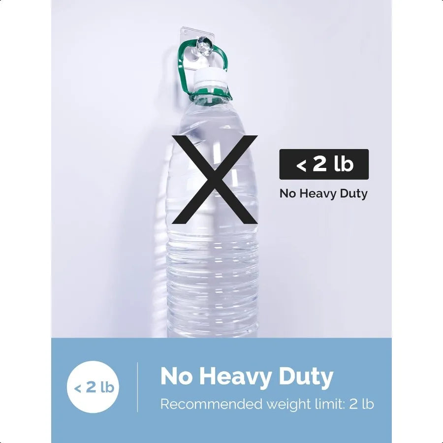 Wall Hooks for Hanging Adhesive Hooks 12Pack Acrylic Diamond Hooks Wall Hangers Decorative Hooks Clear Jewelry Hooks