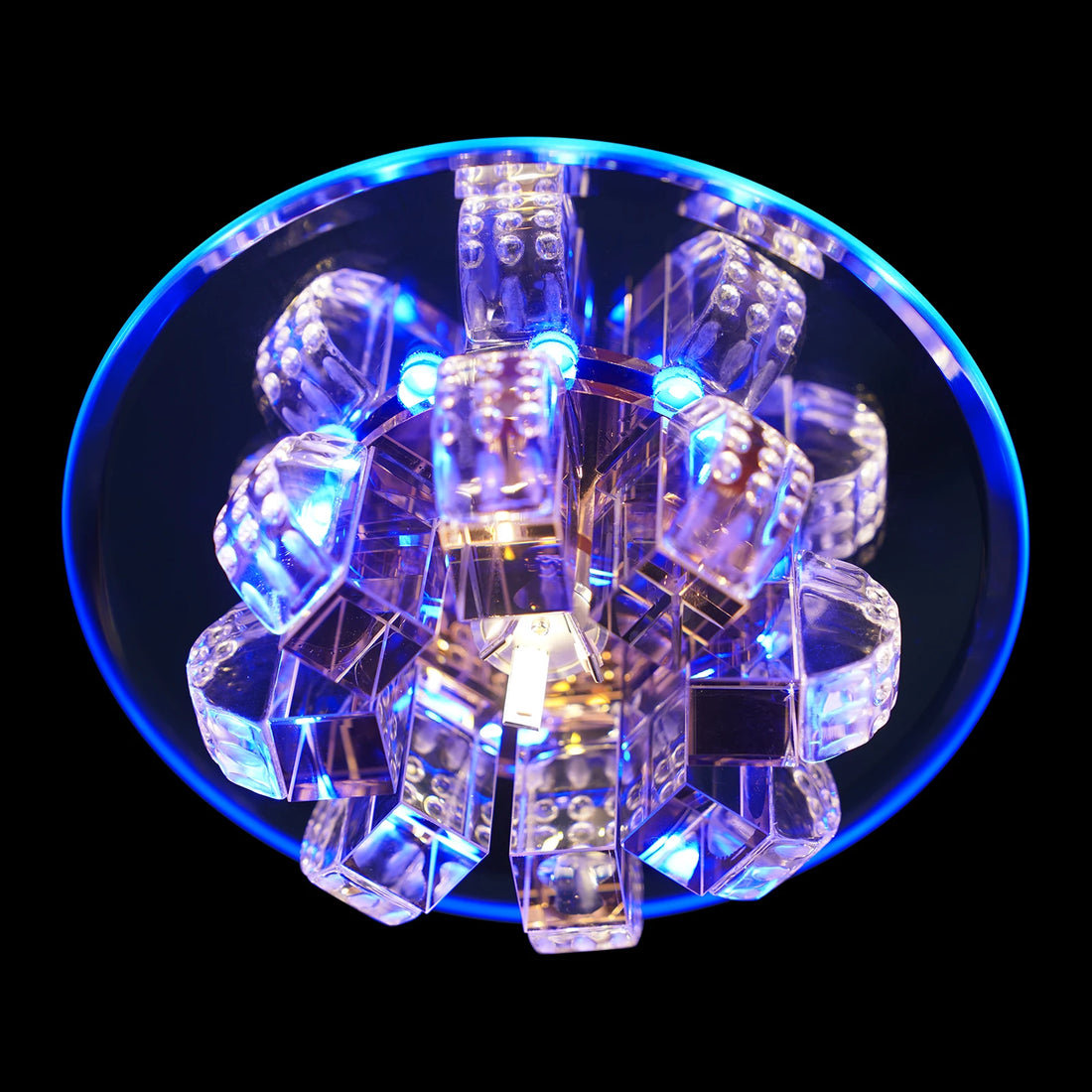 LED Crystal Ceiling Lamp Living Room Bedroom Chandelier Light Indoor Lighting Home Decorative Lamp
