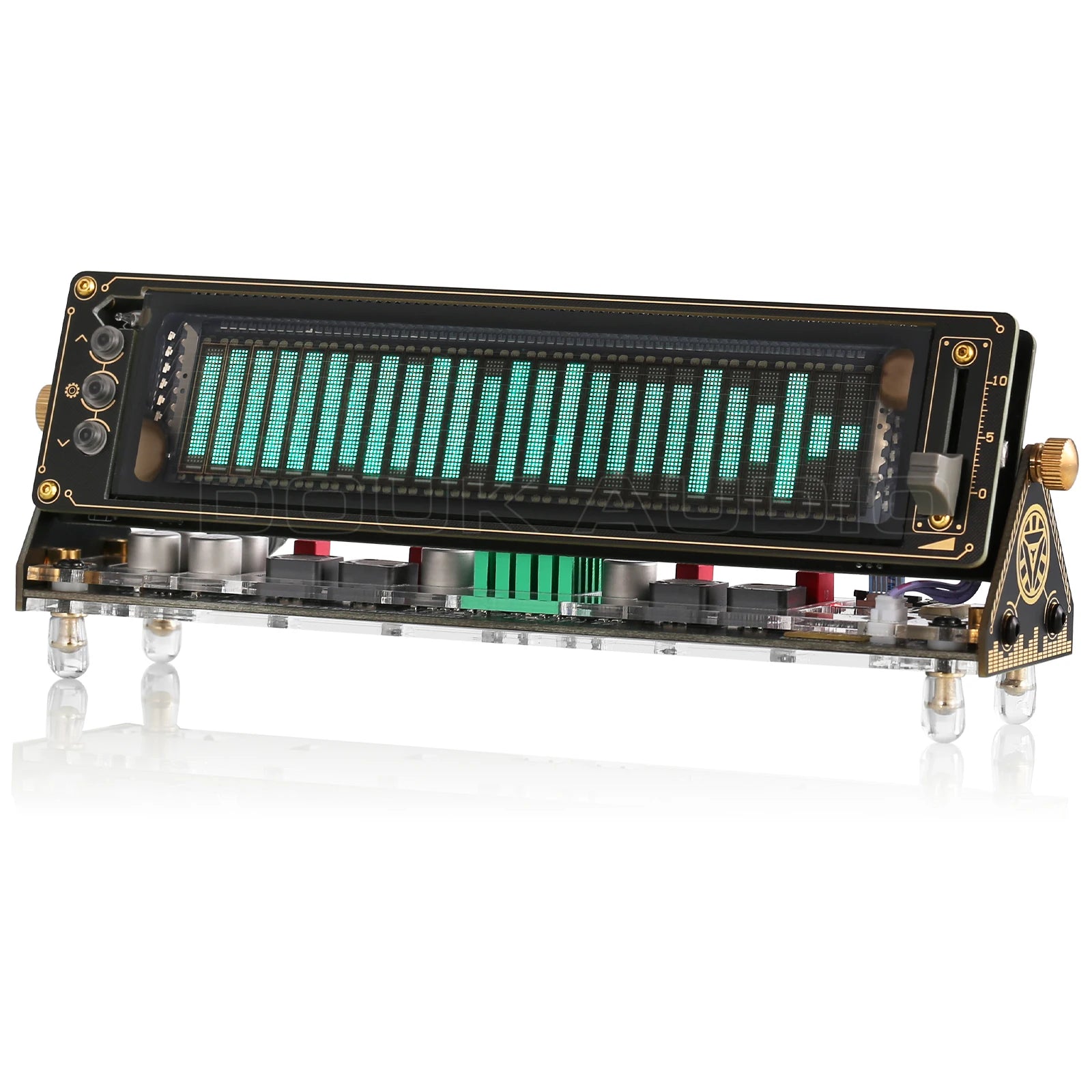 Nobsound G50 HiFi VFD Music Spectrum Stereo Digital Amplifier Bluetooth 5.0 Receiver Power Amplifier Desk Clock Gift